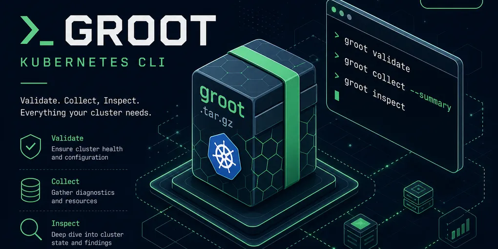 Illustration for “GROOT 1.0 — stable archives for Kubernetes incidents”